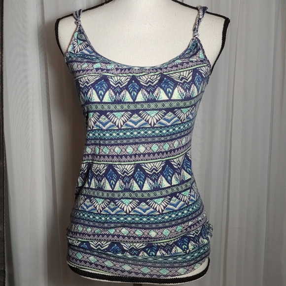 Embroidered Aztec Top - Picture 2 of 5